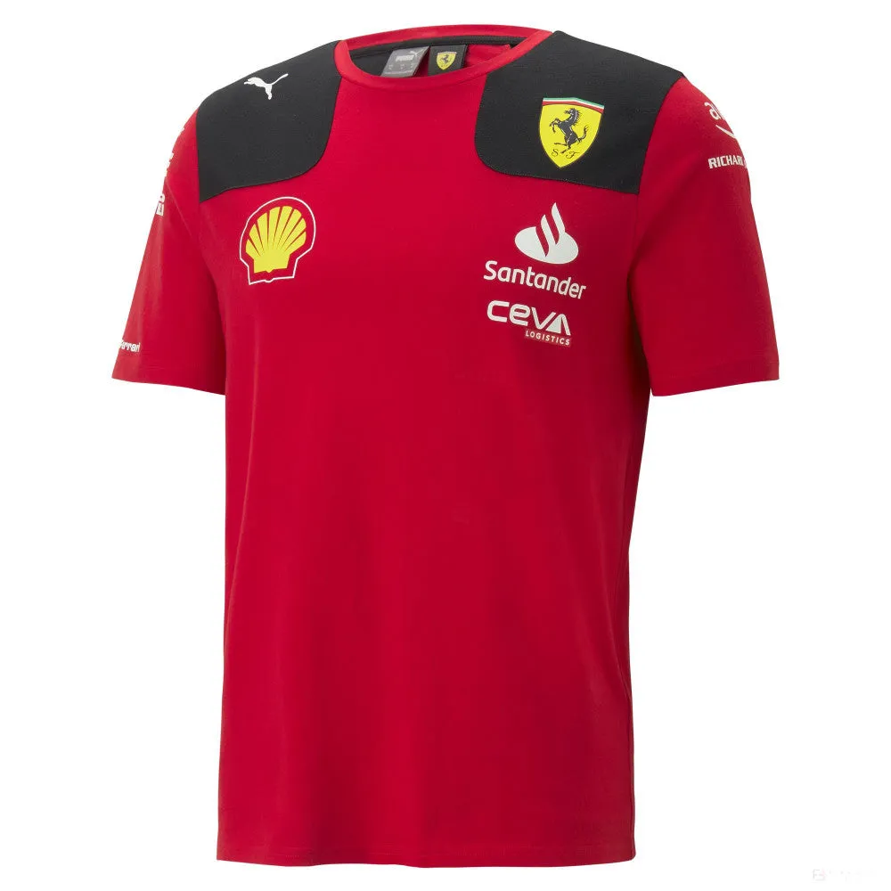 Ferrari Team Tee Rosso Corsa