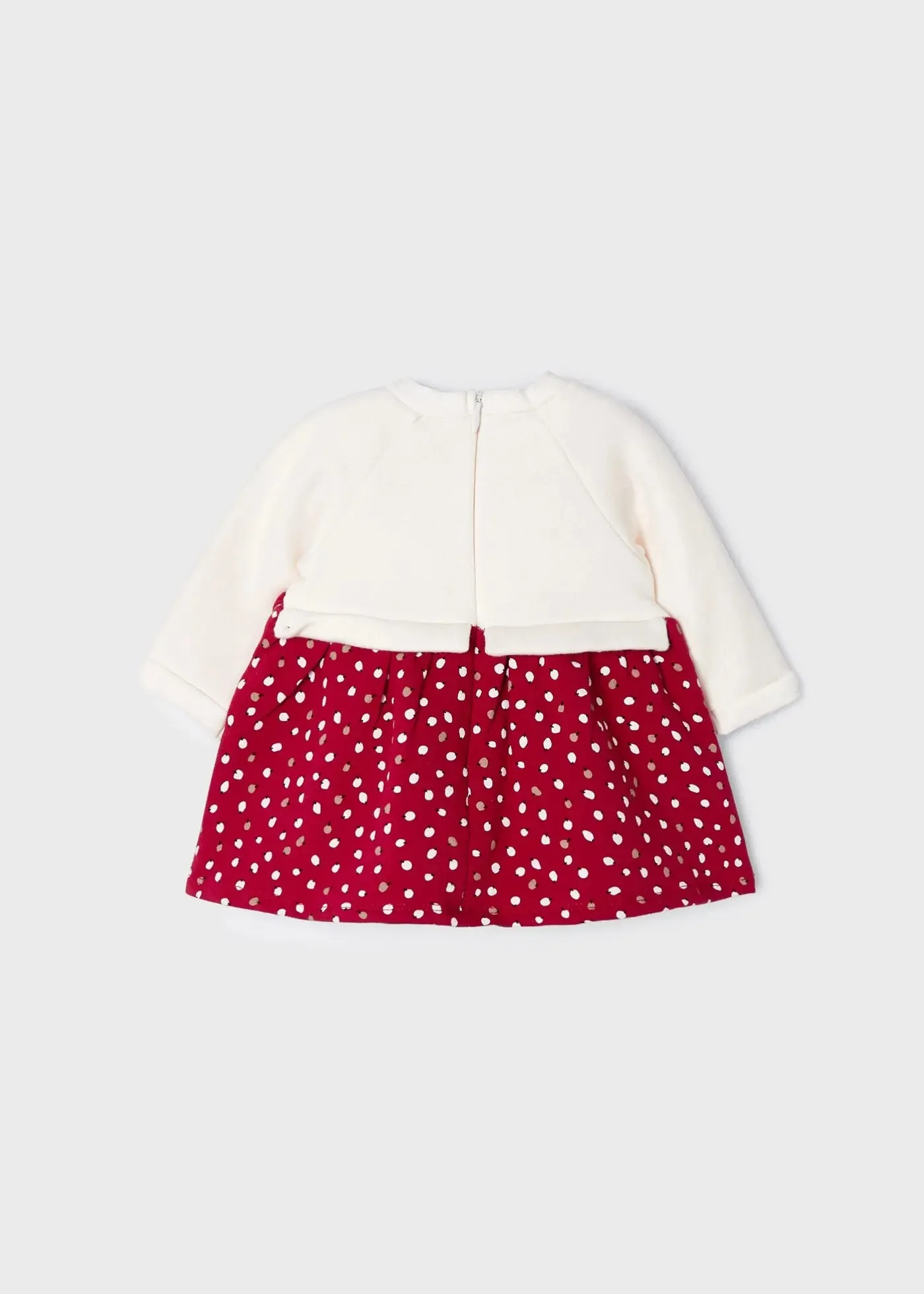 Fleece Baby Girls Dress Newborn | Mayoral