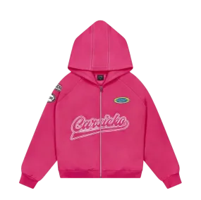 FTP RACING CLUB HOODIE PINK