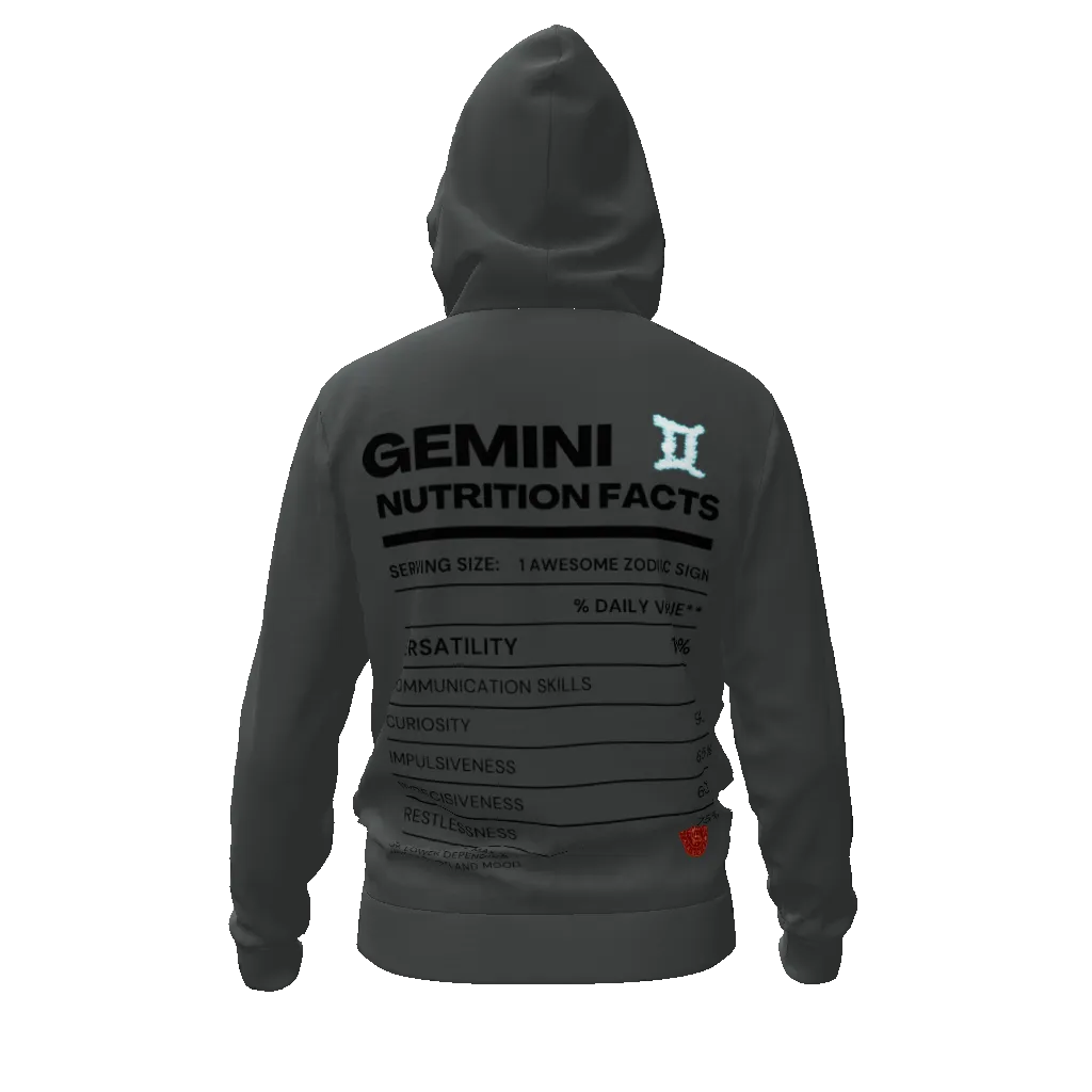Gemini Nutrition Zip Hoodie