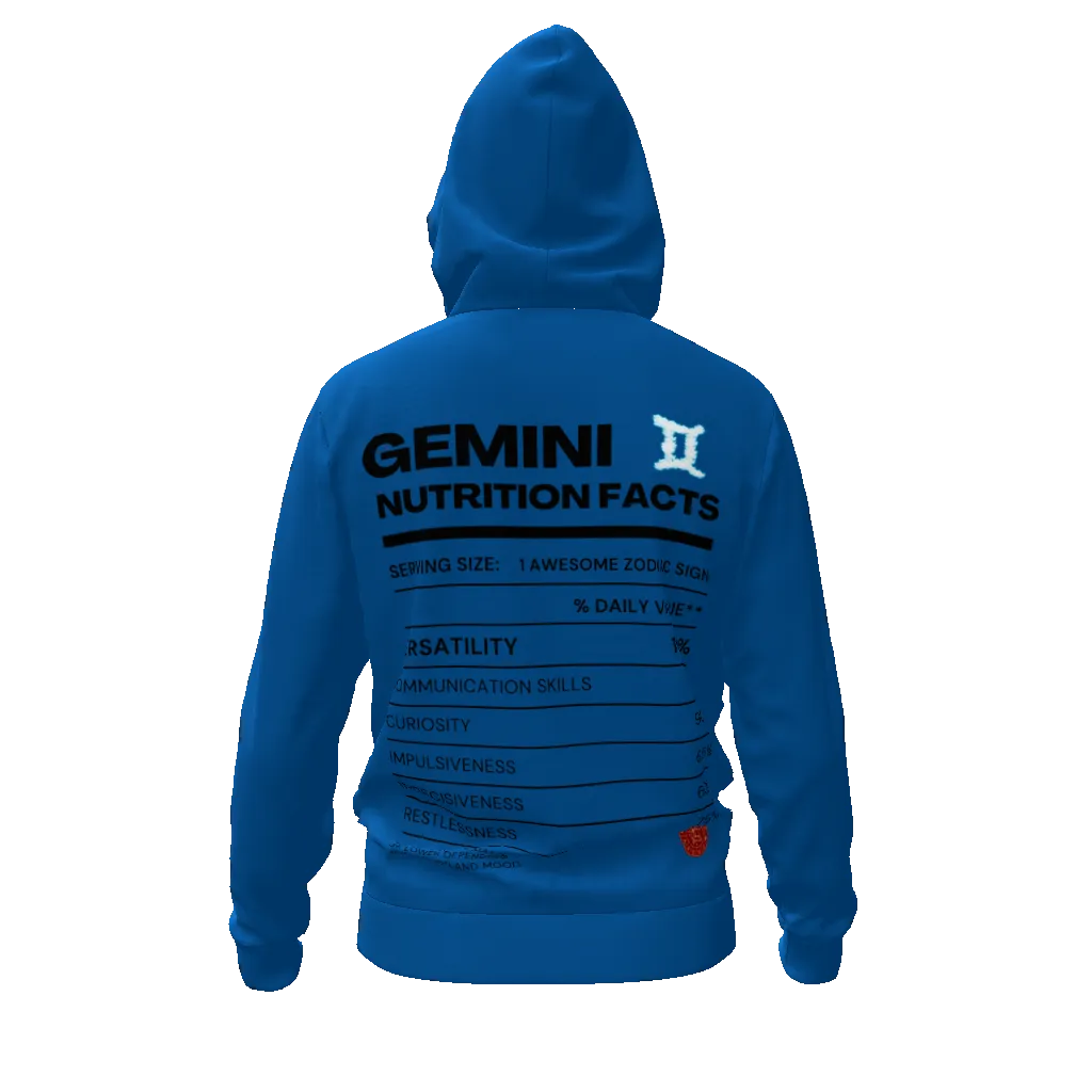 Gemini Nutrition Zip Hoodie