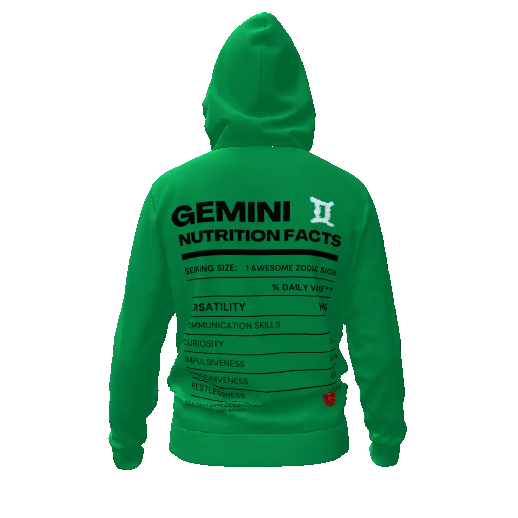 Gemini Nutrition Zip Hoodie
