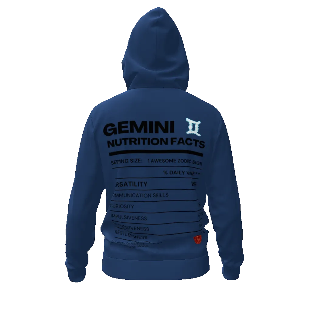 Gemini Nutrition Zip Hoodie