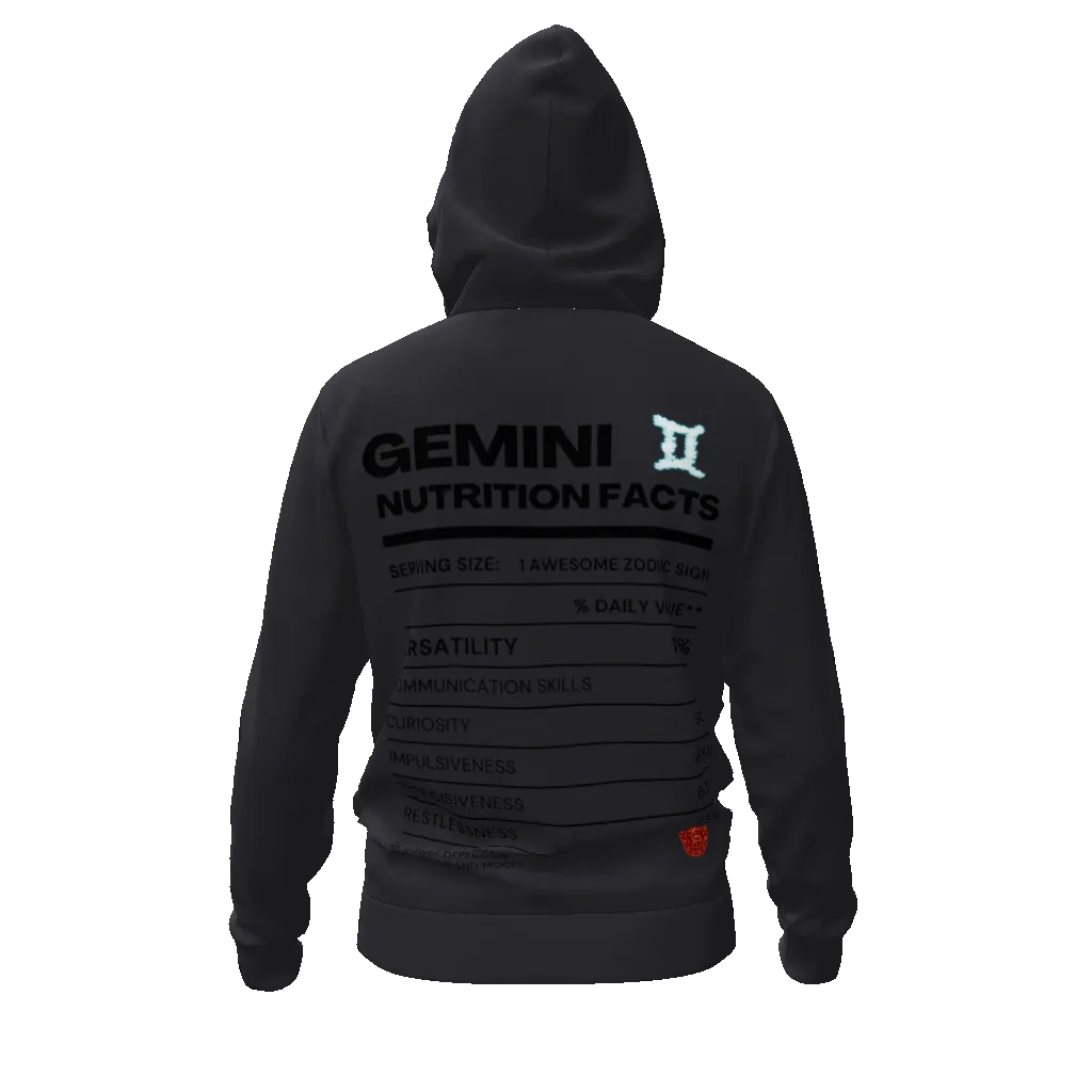 Gemini Nutrition Zip Hoodie