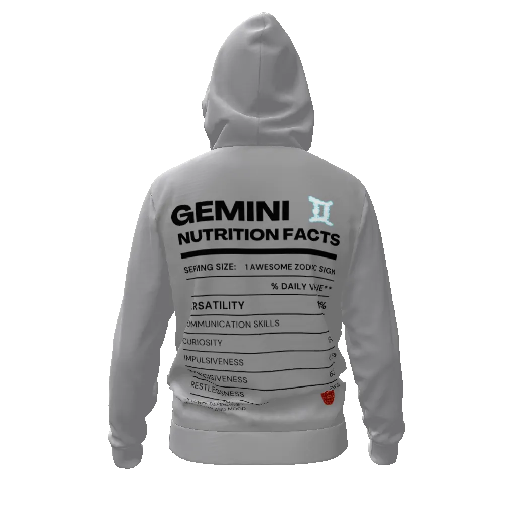 Gemini Nutrition Zip Hoodie