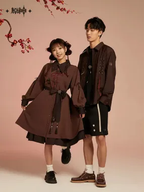 Genshin Impact Hu Tao Themed Dress w/ Bonus