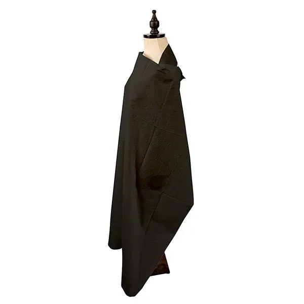 Graham Beauty Disposable Salon Capes 50 Count Black