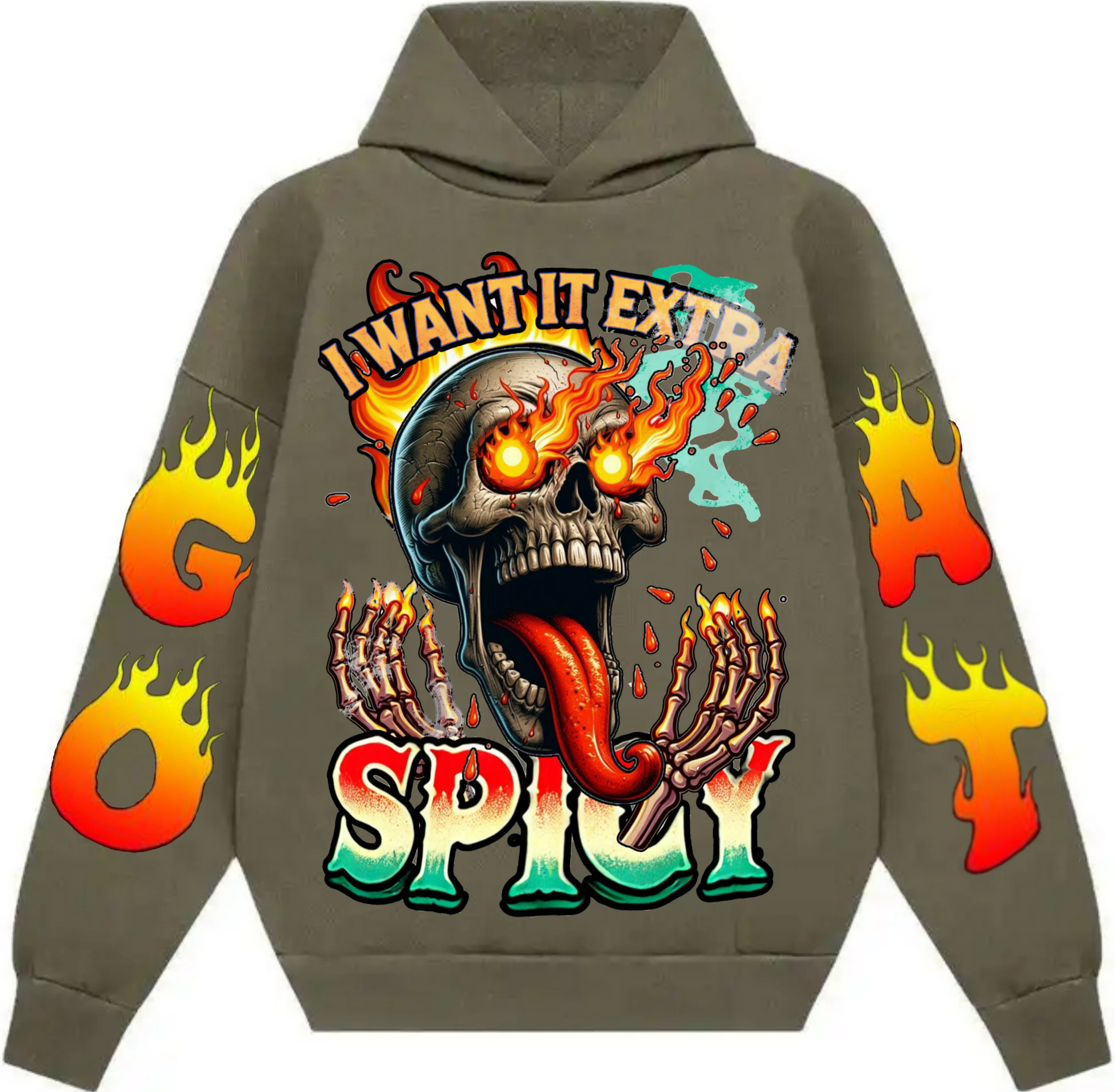 Grit of a Tiger Extra Spicy hoodie