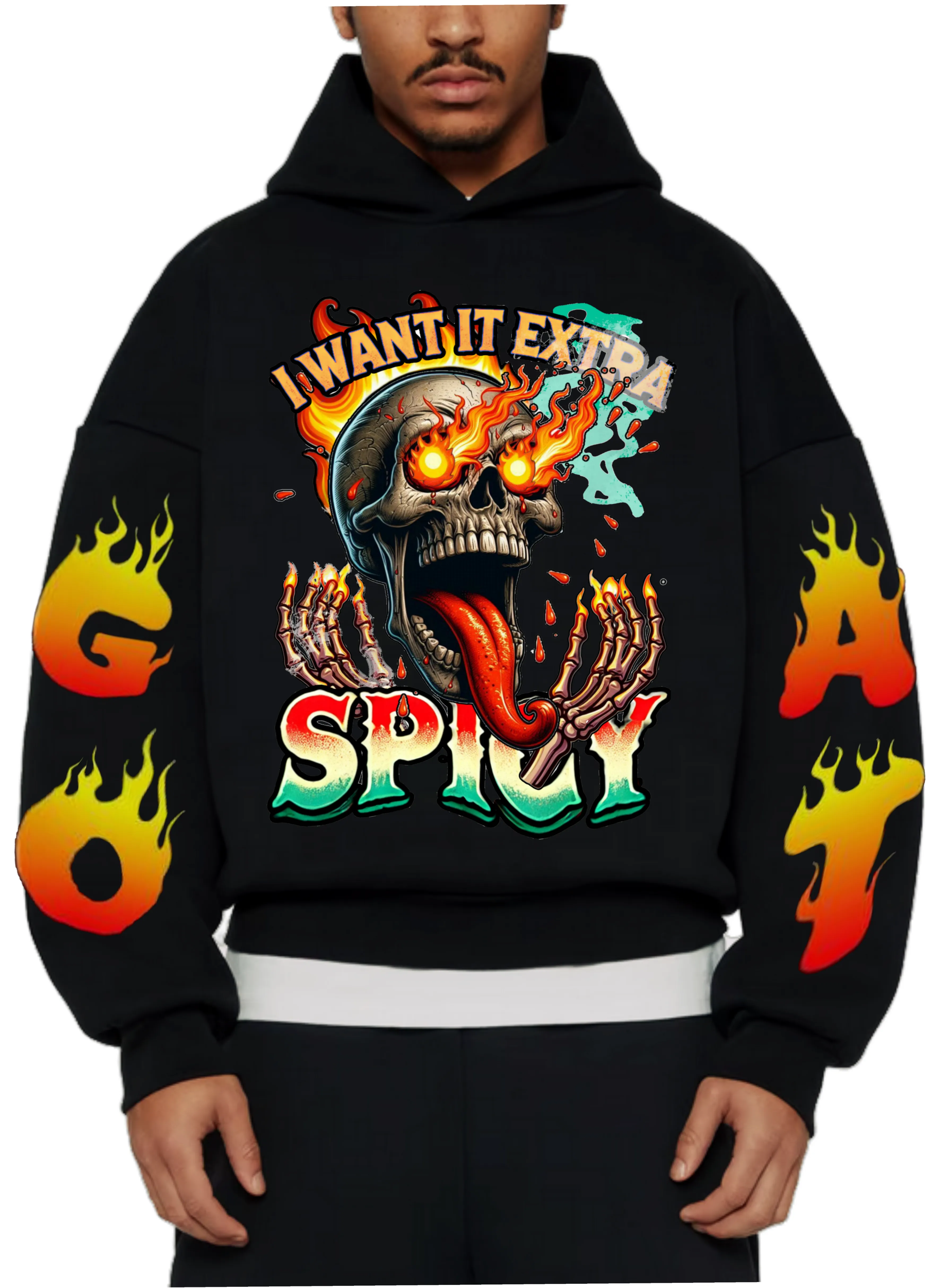 Grit of a Tiger Extra Spicy hoodie