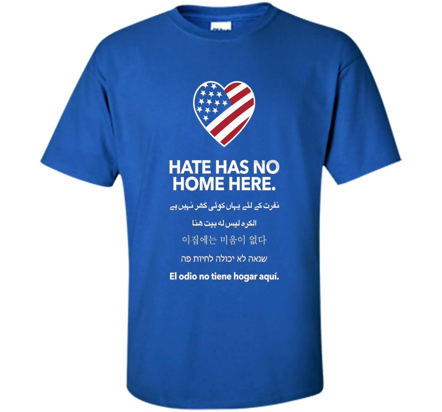 Hate Has No Home Here T-shirt