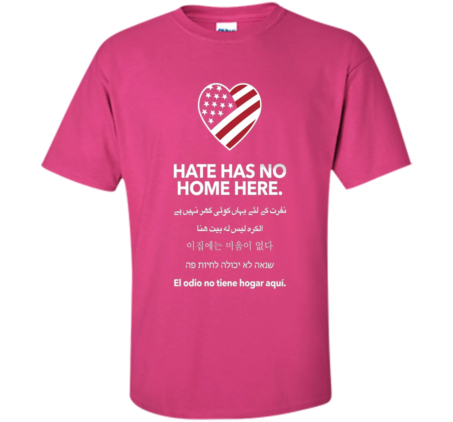 Hate Has No Home Here T-shirt