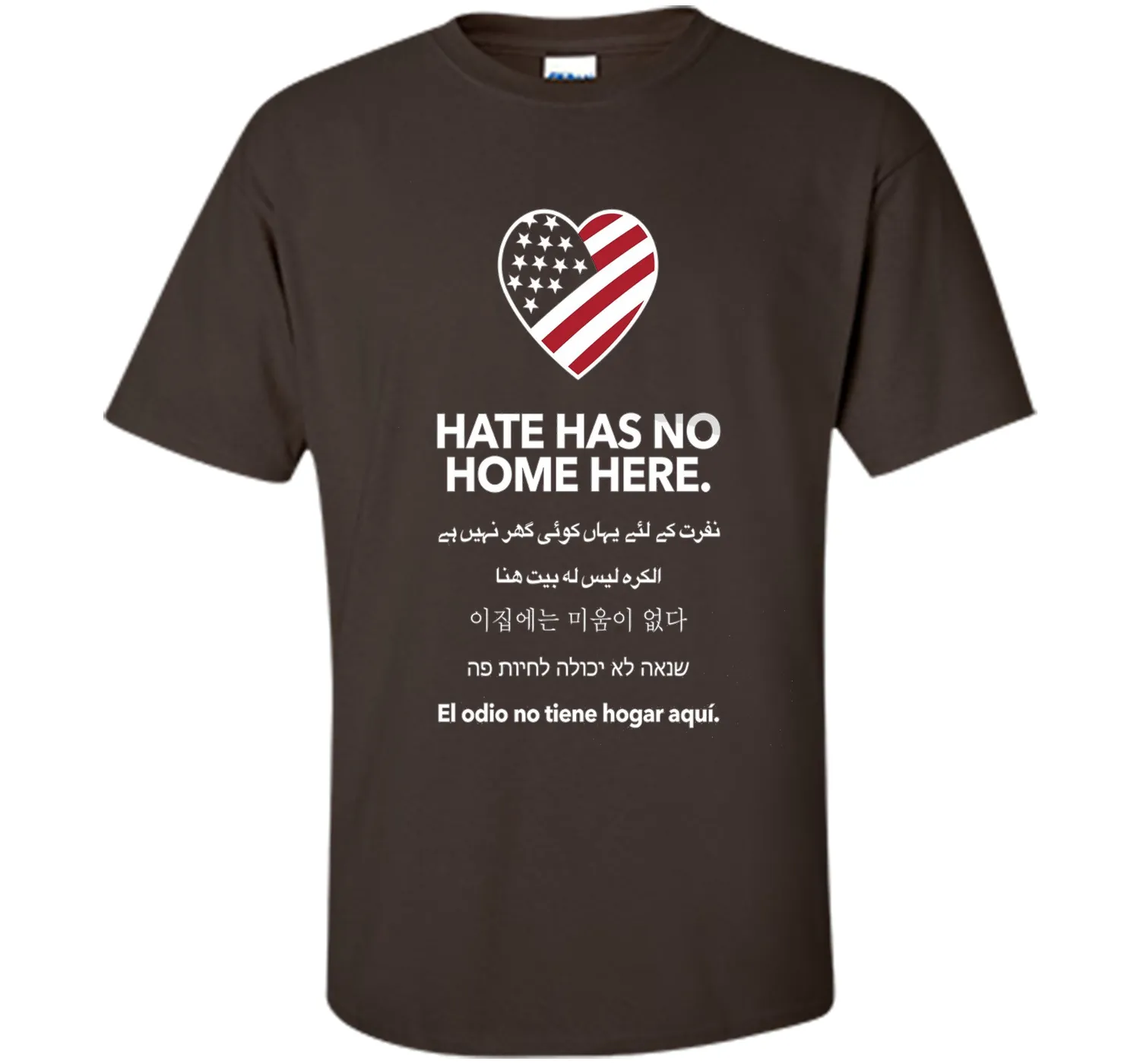 Hate Has No Home Here T-shirt