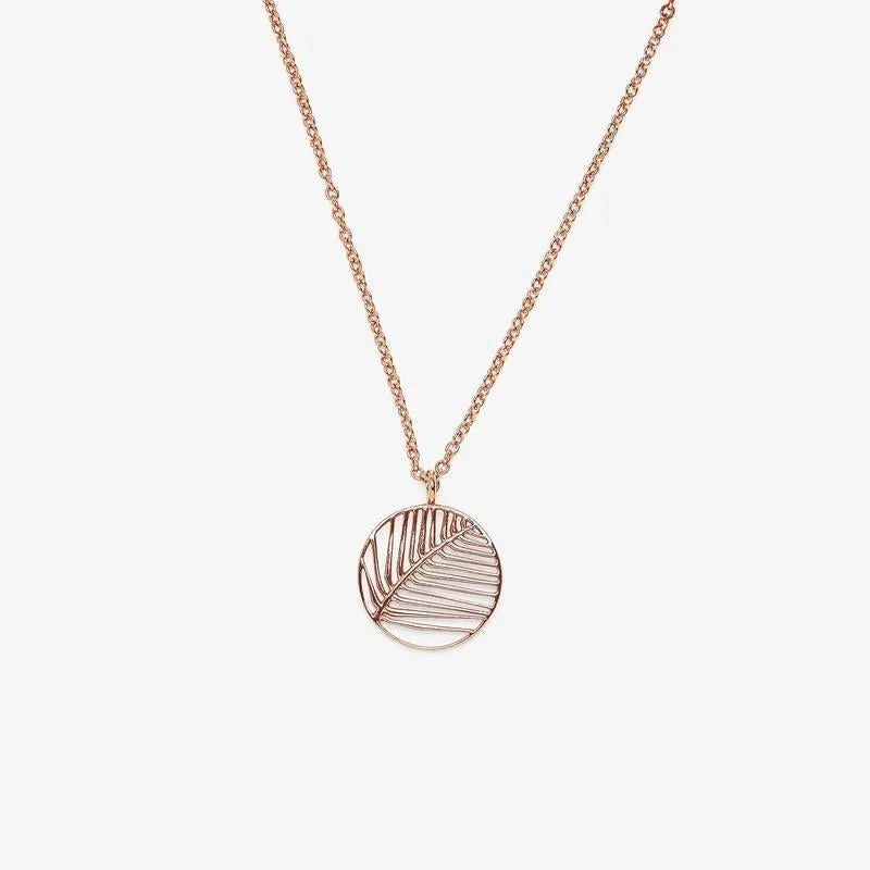 Havana Pendant Necklace Rose Gold