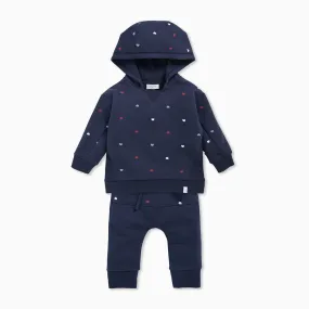 Hearts Hoodie & Joggers Set