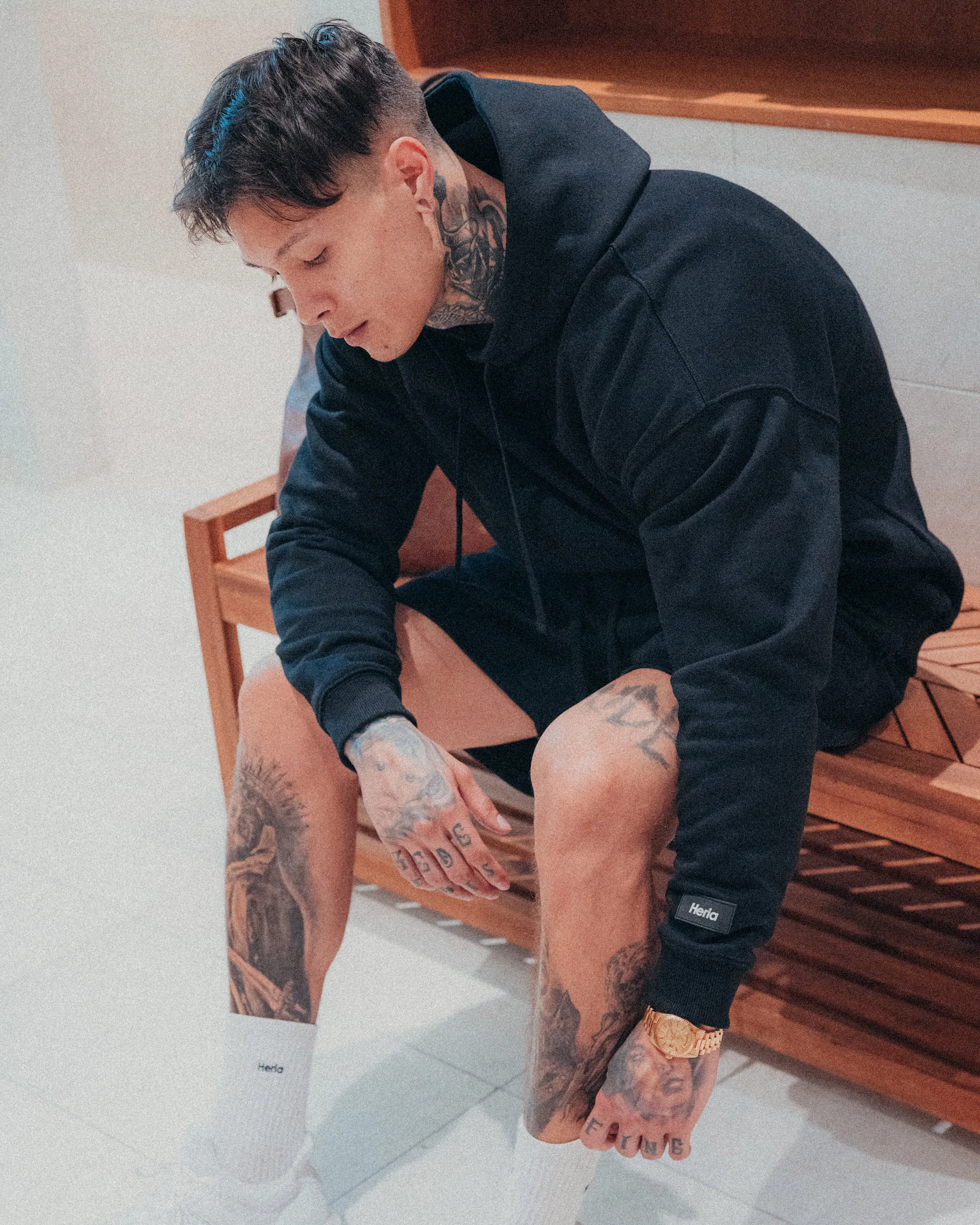 Heria Hoodie - Black