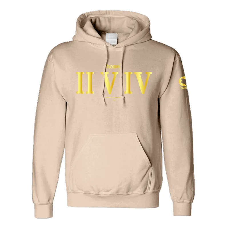 Hoodie - Light Brown (Mid-Heavy Fabric)