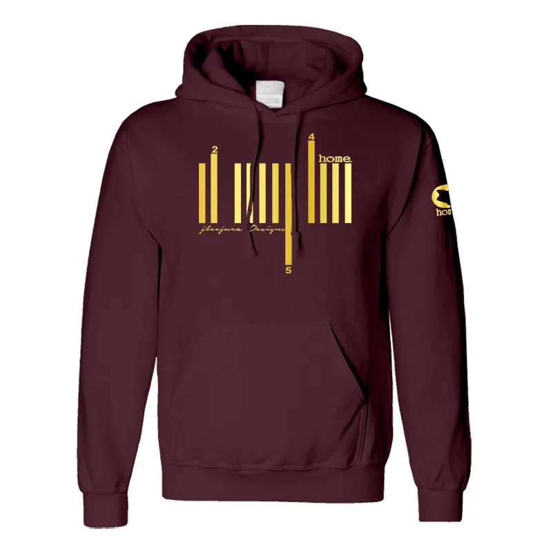 Hoodie - Maroon (Heavy Fabric)