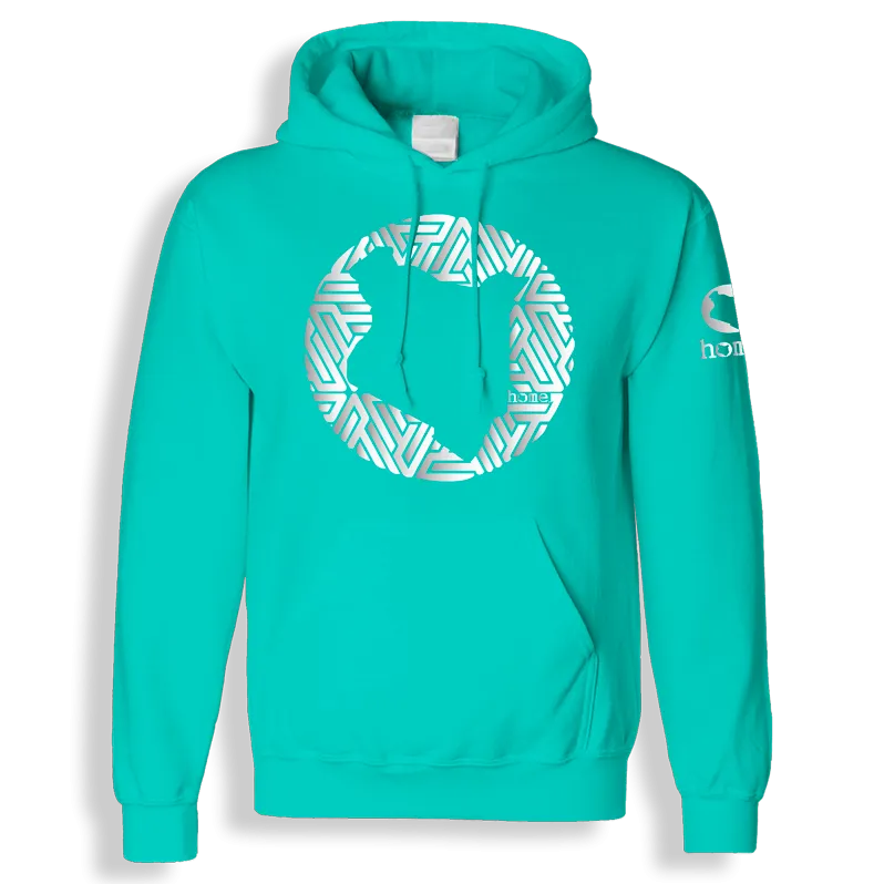 Hoodie - Turquoise Blue (Heavy Fabric)