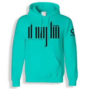 Hoodie - Turquoise Blue (Heavy Fabric)