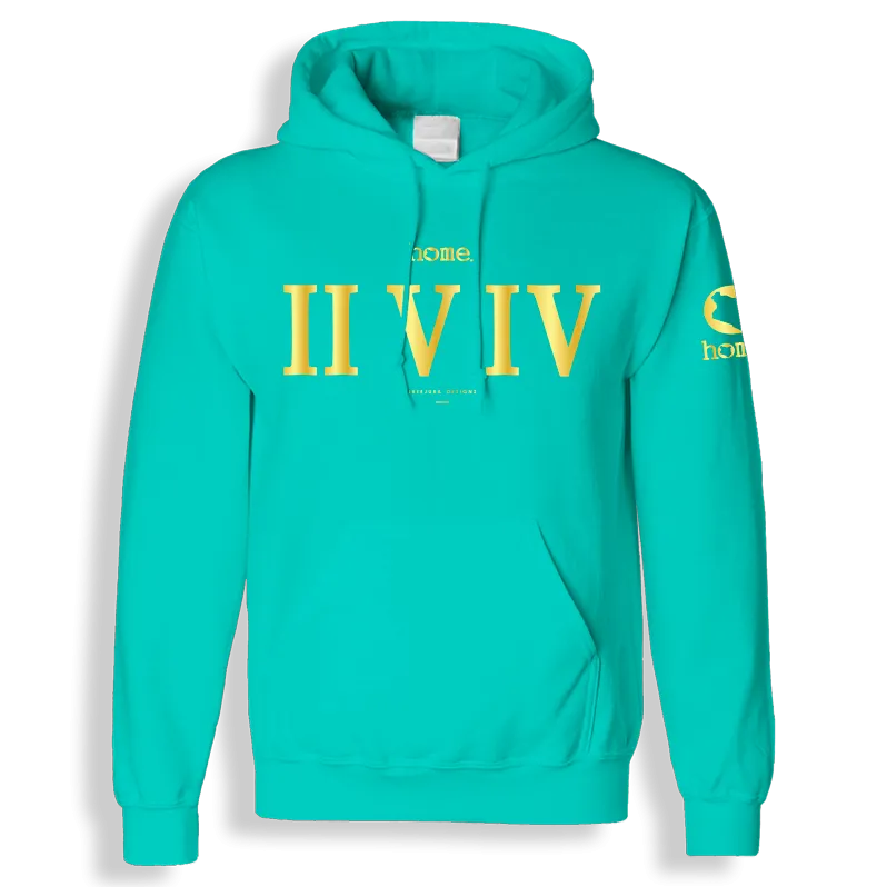 Hoodie - Turquoise Blue (Heavy Fabric)