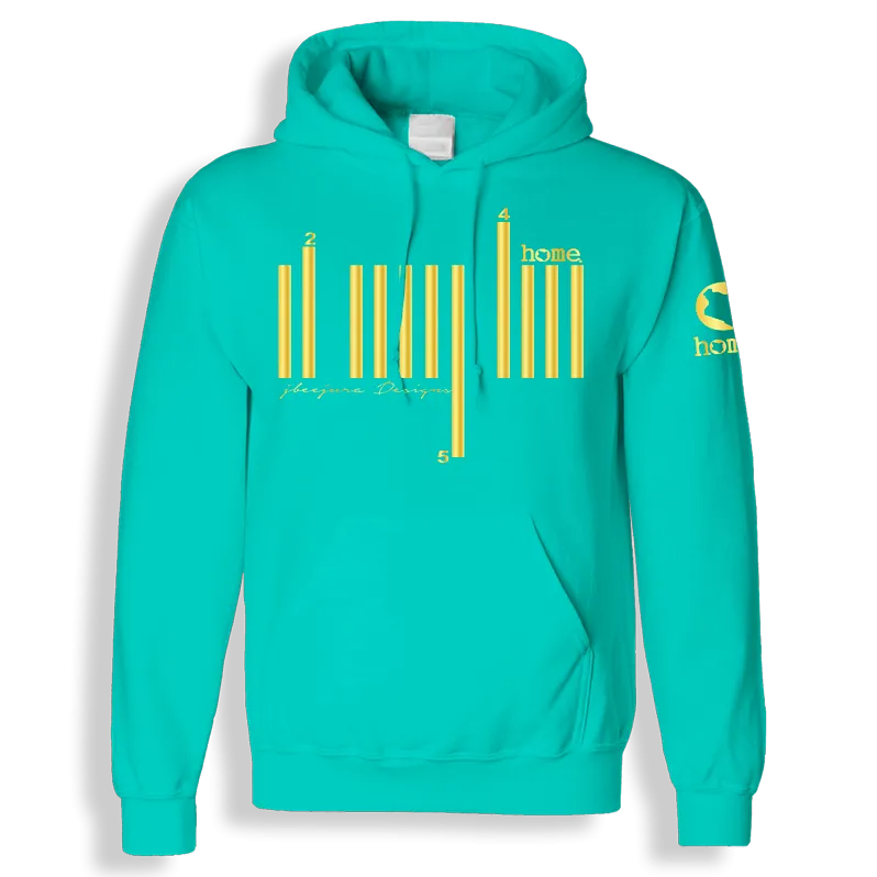 Hoodie - Turquoise Blue (Heavy Fabric)