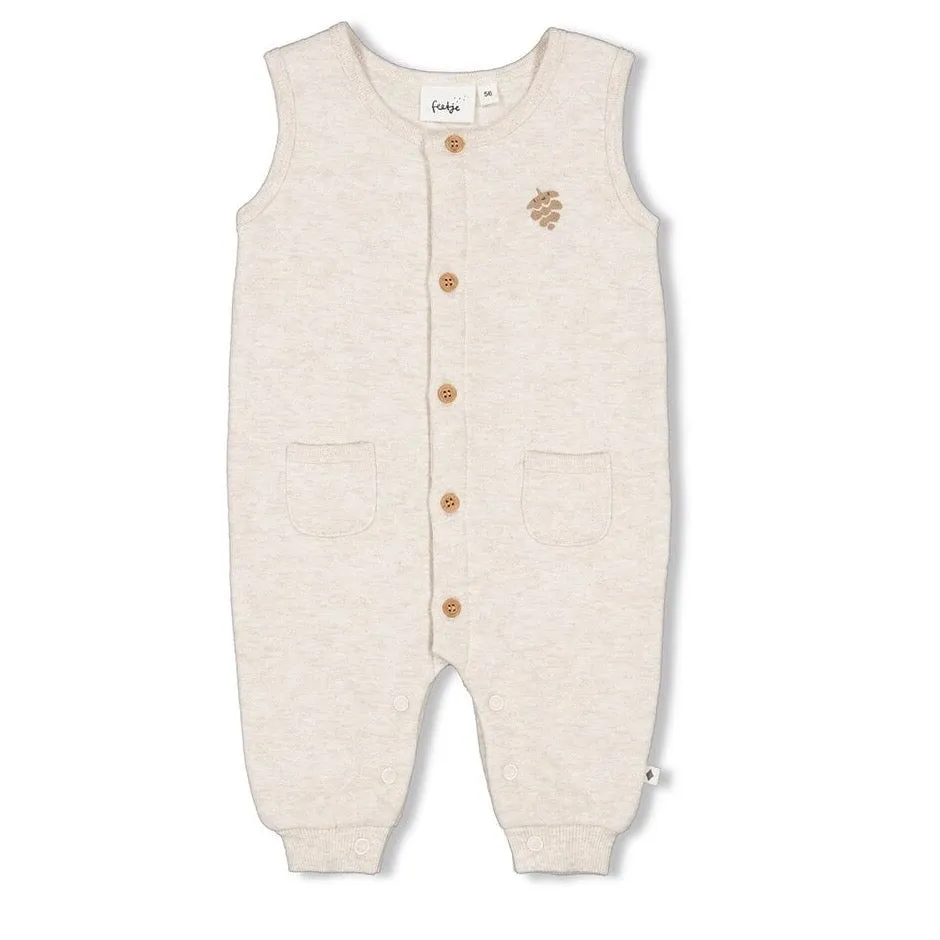 INTO THE FOREST - "Stepped" Double Knit Keepsake Overall