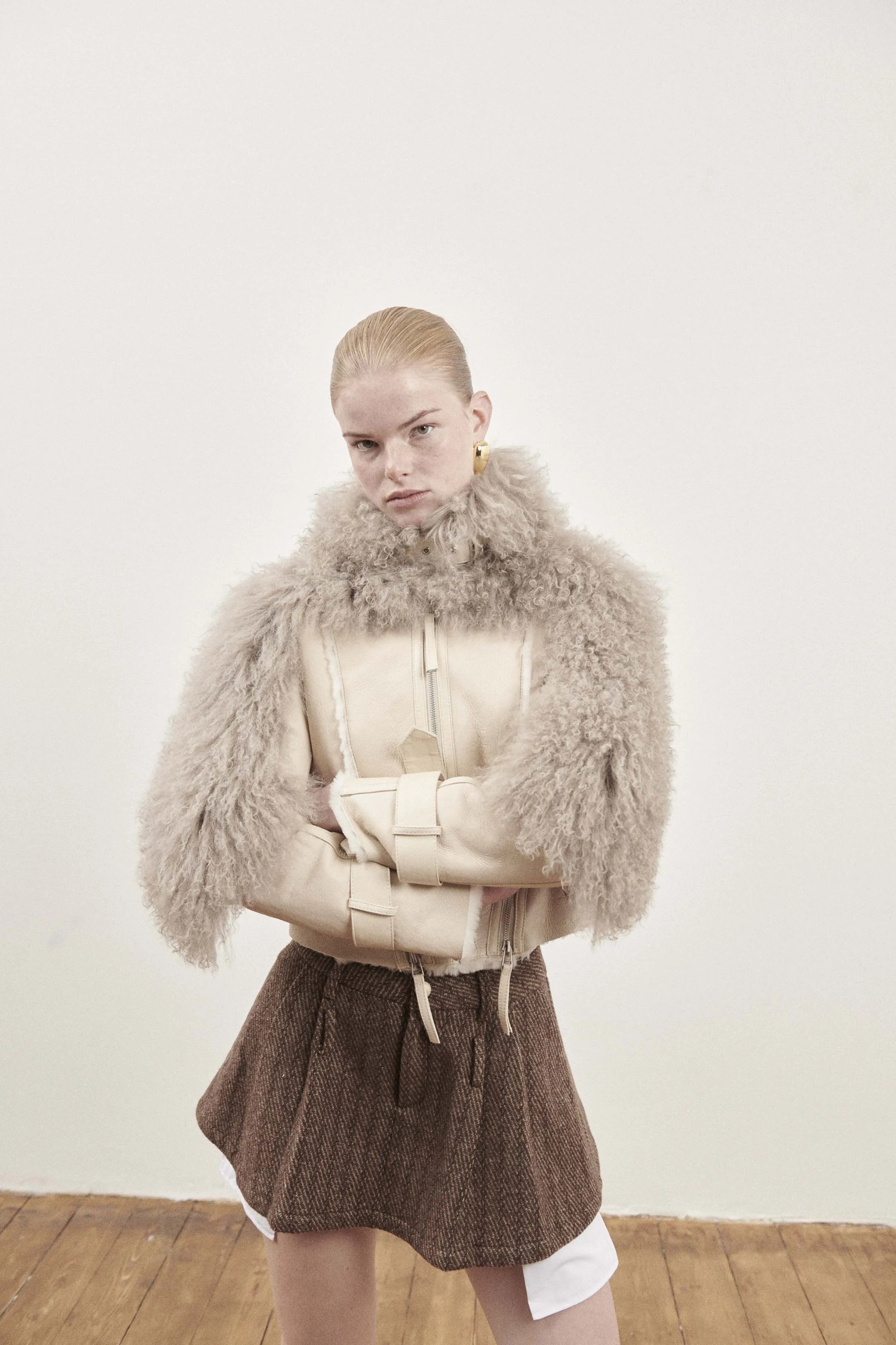 Isadora Jacket in Cream