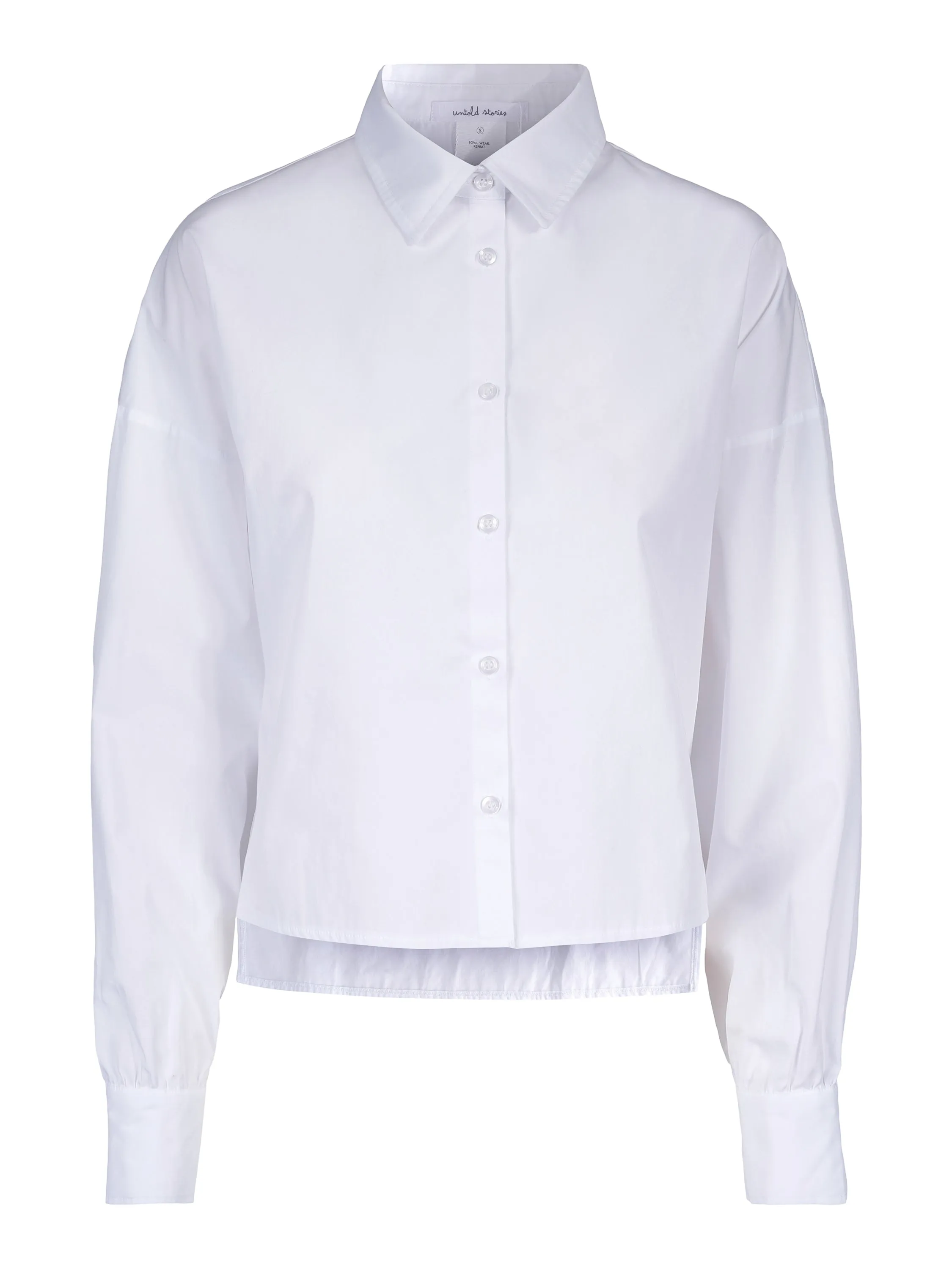 Jamie Oversized Shirt - Optical White