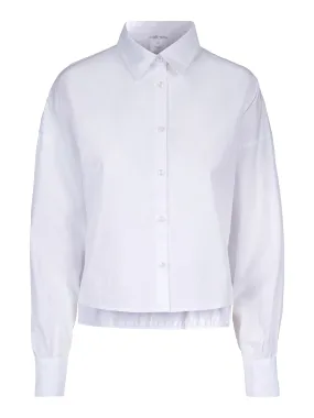 Jamie Oversized Shirt - Optical White