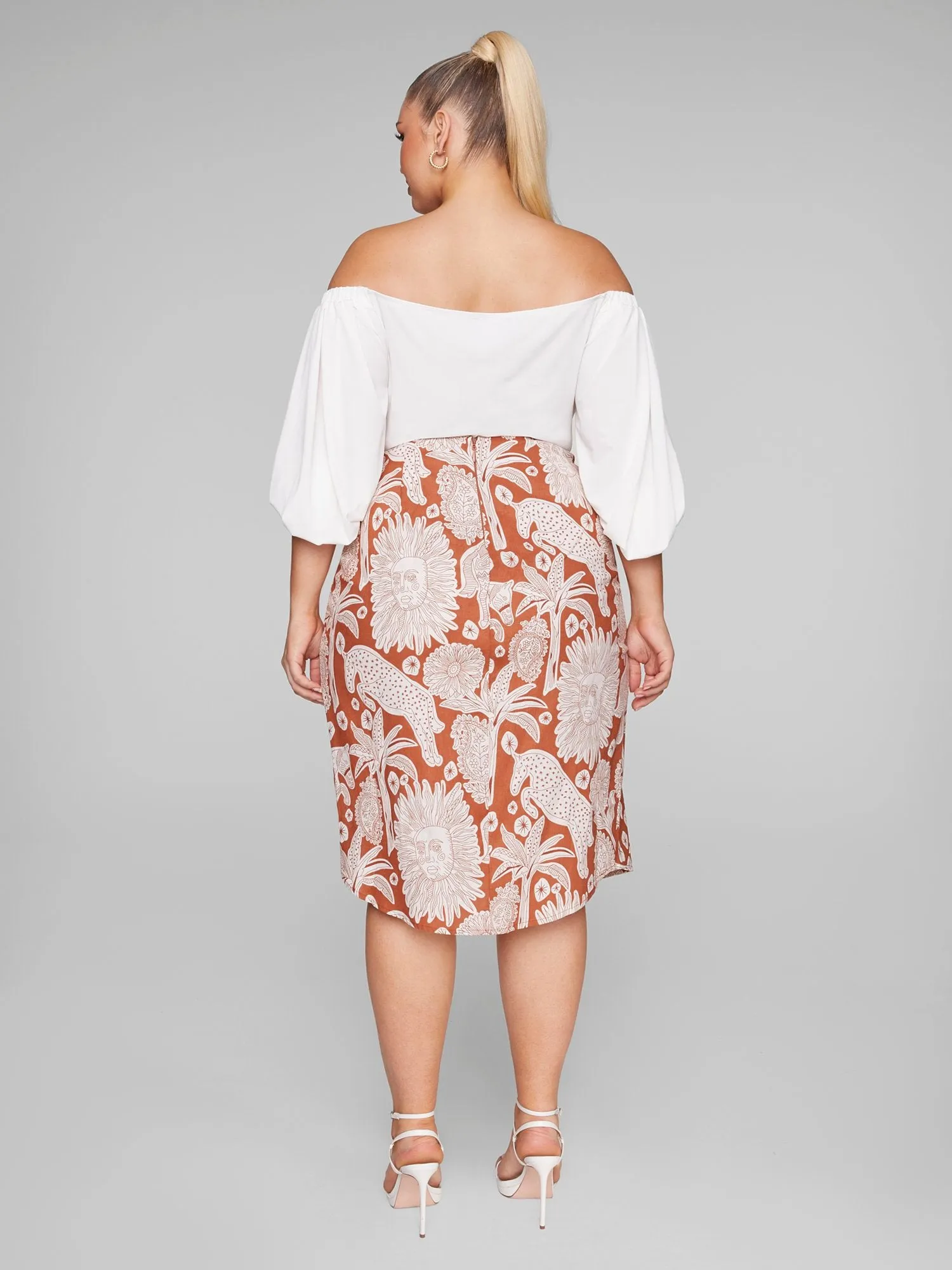 Jolie Off-The-Shoulder Cutout Bodysuit