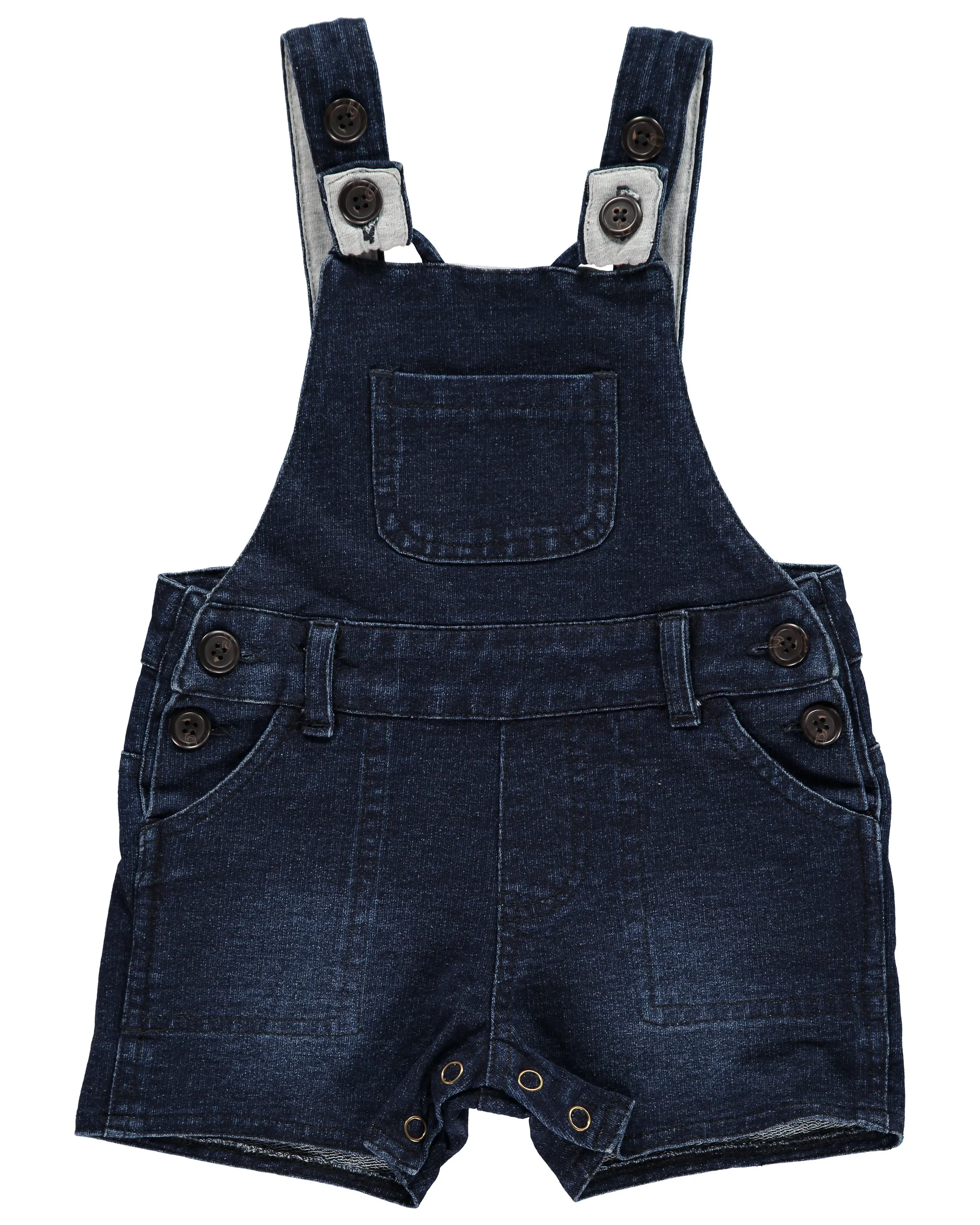 Jonty - Denim Effect Shortie Overall