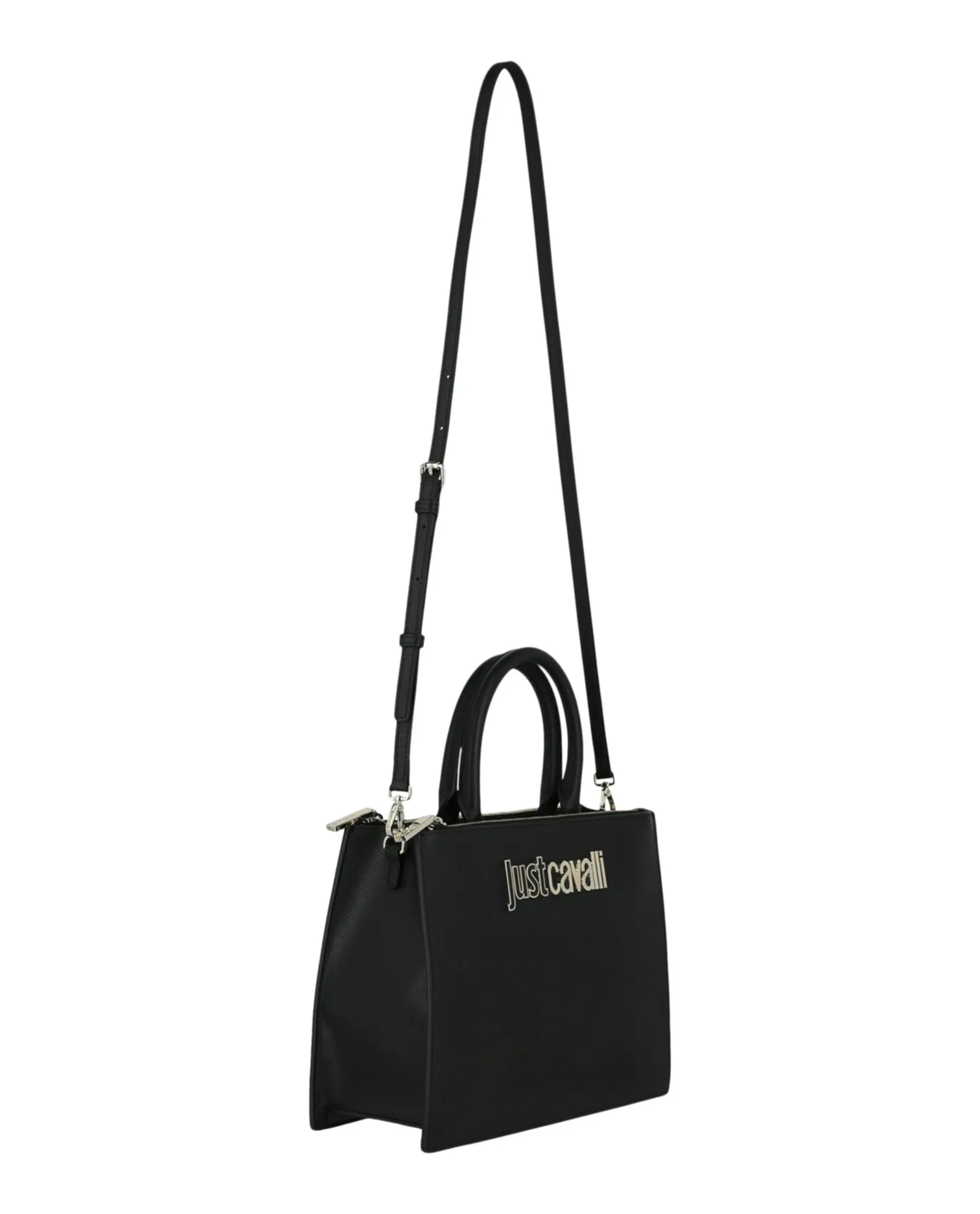 Just Cavalli Logo Shoulder Bag