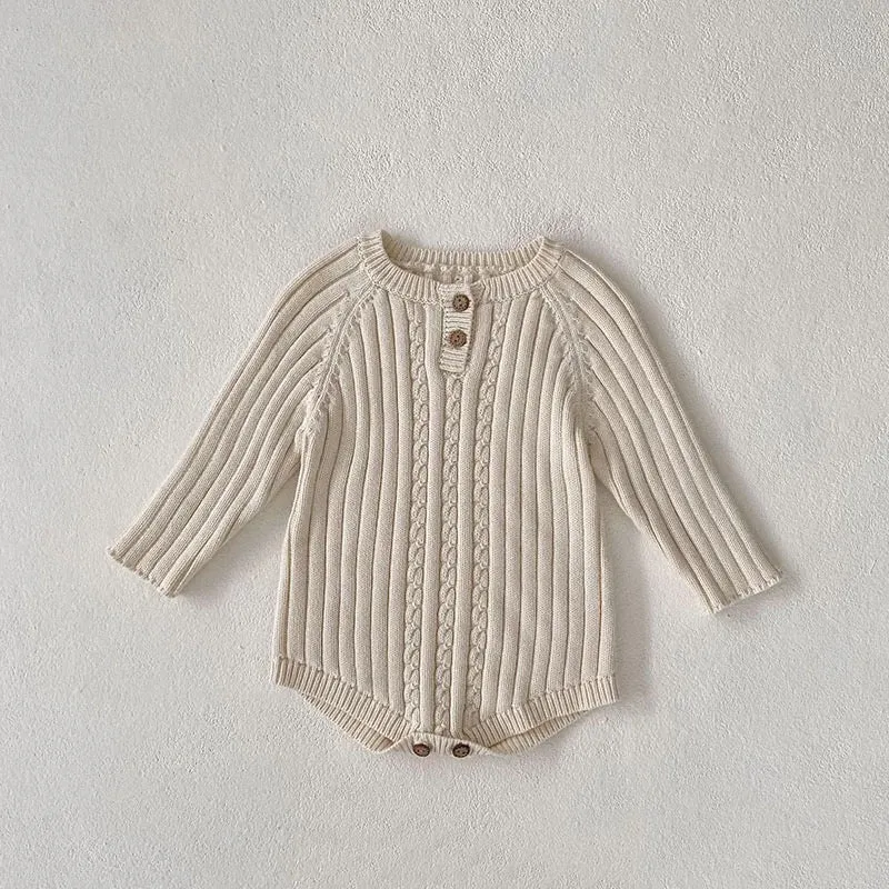 Knit long Sleeve Bodysuit