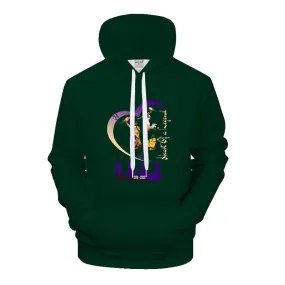 Kobe Fans' Hoodie "Heart Of A Legend" Mens Womens Dark Green| Nba lakers Kobe bryant Fans' Pullover (Any Color)