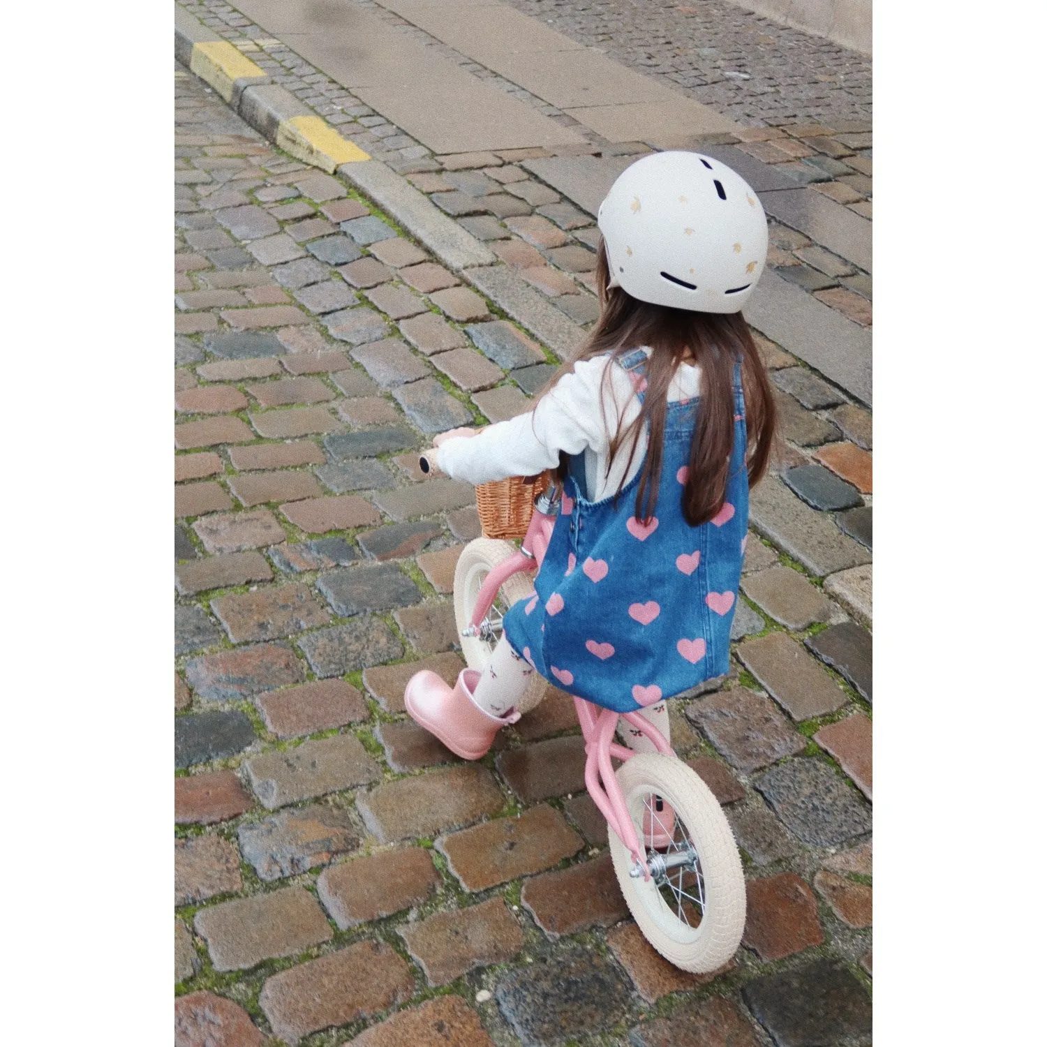 Konges Sløjd Bon Coeur Pink Magot Overall Dress Gots