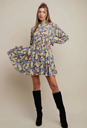 Kori Peekaboo Floral Dress
