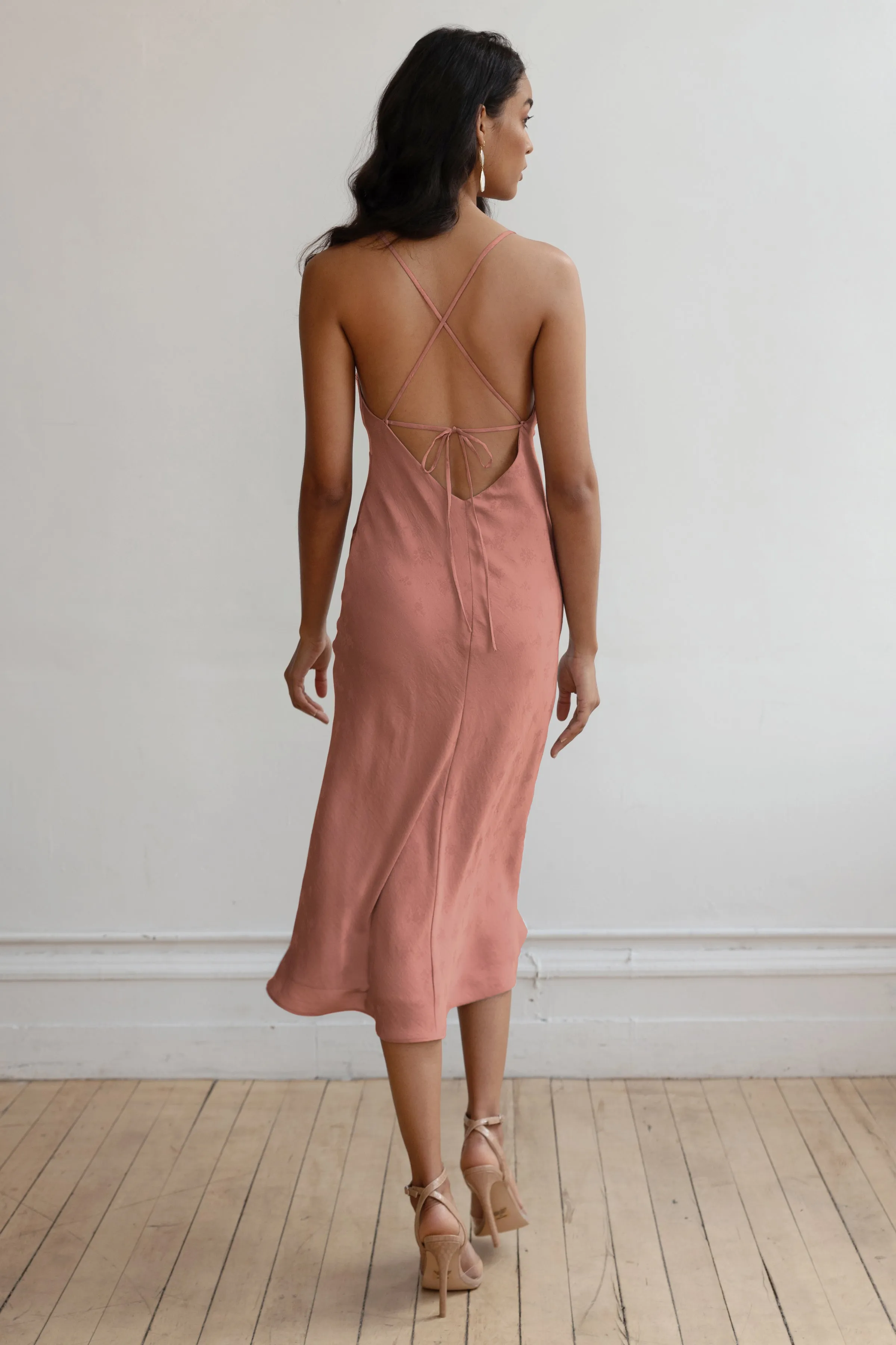 Leilani - Clay Rosette Jacquard