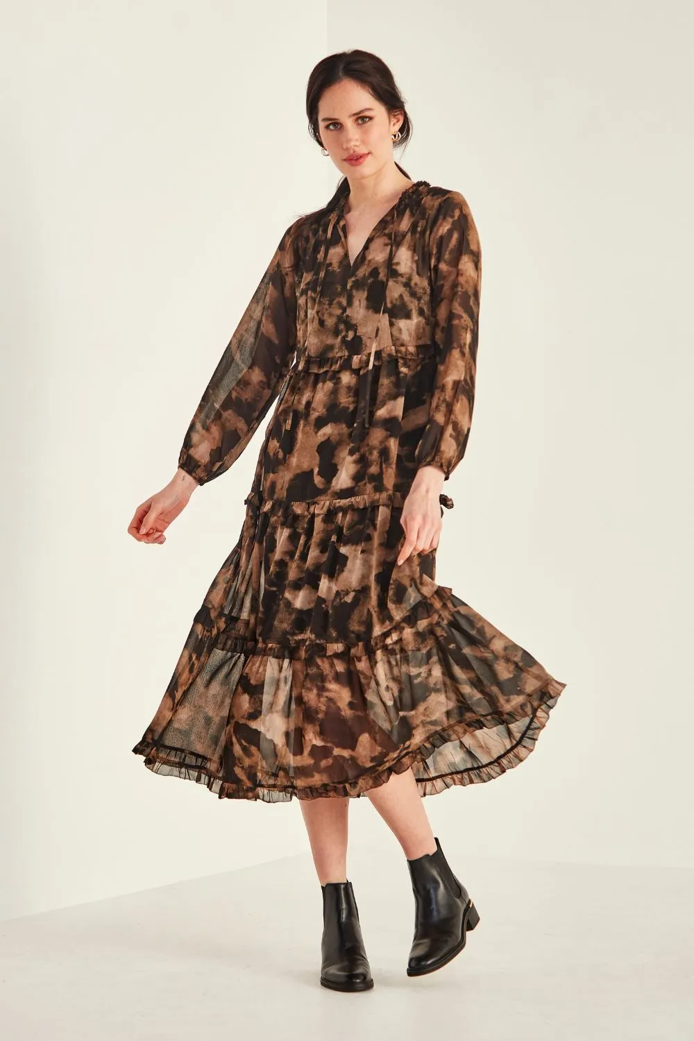Lemon Tree Sarah Liana Dress and Slip - Mottled