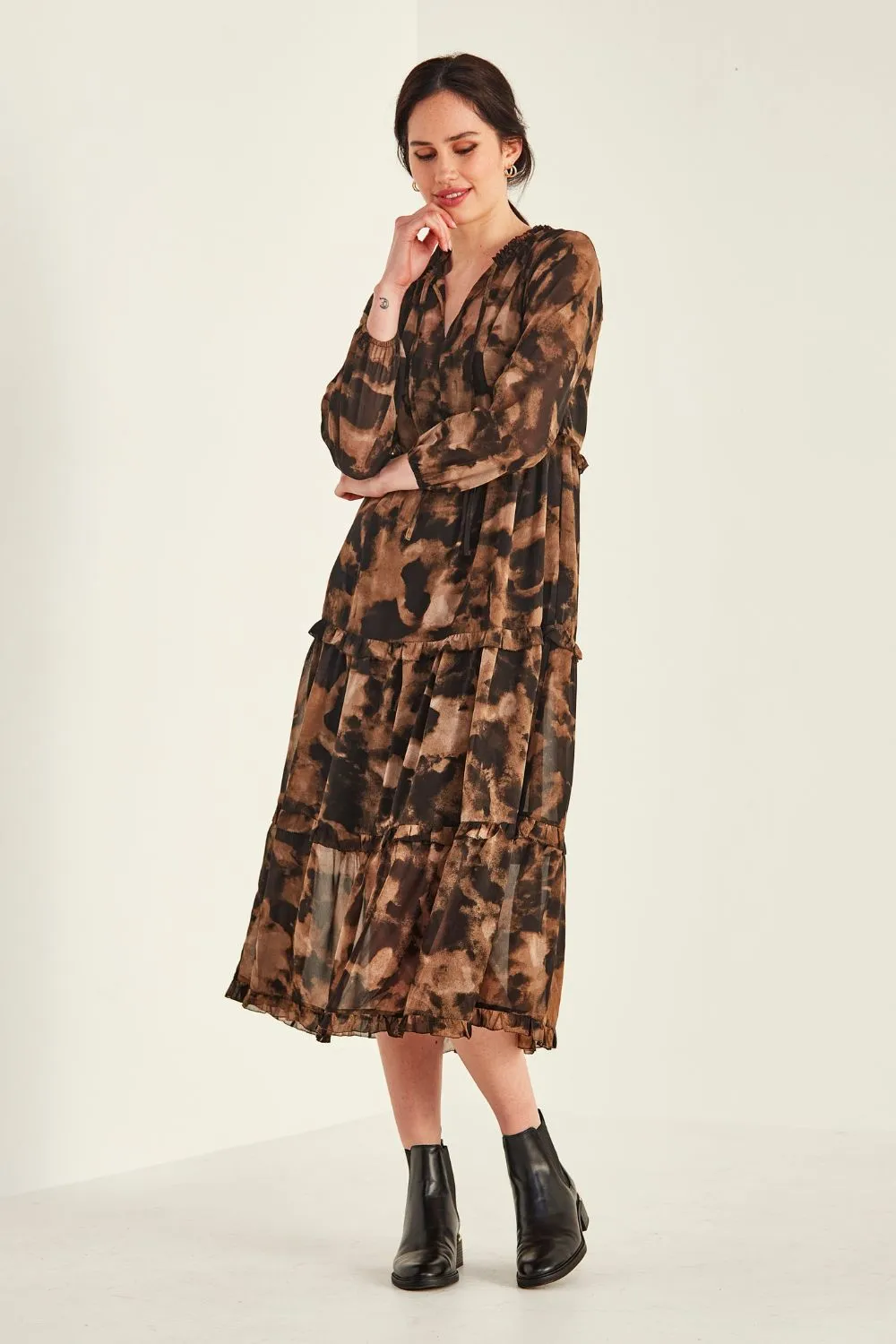 Lemon Tree Sarah Liana Dress and Slip - Mottled