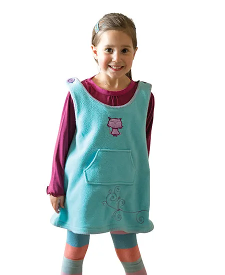 Light Blue Kitty Cat Winter Dress