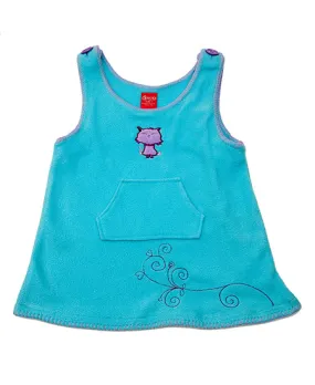 Light Blue Kitty Cat Winter Dress