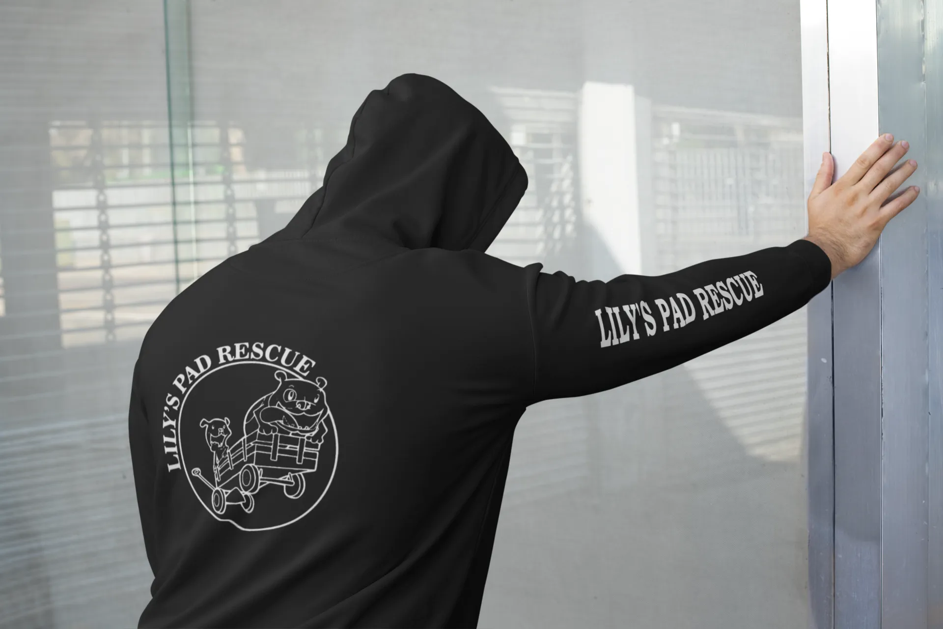 Lily's Pad Zip Up Hoodie