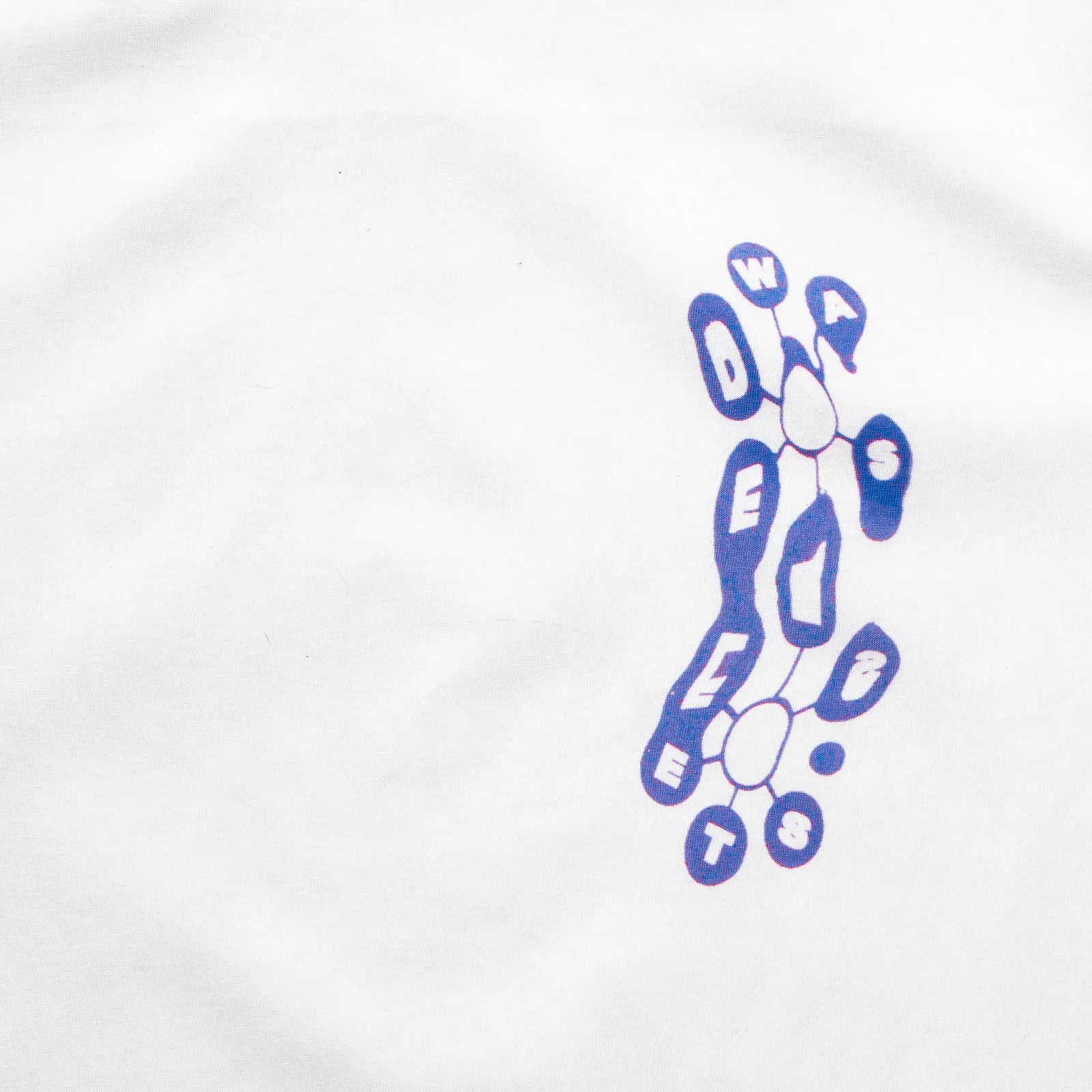 Liquid Logo Back Print - Tshirt - White