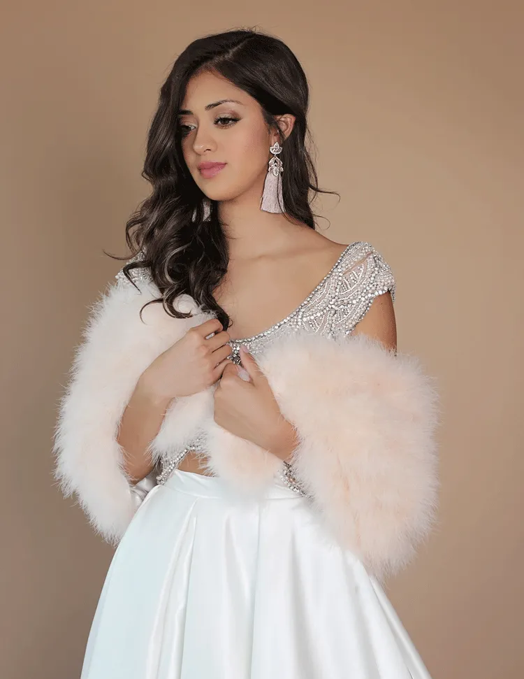 Louise - Cape in Blush