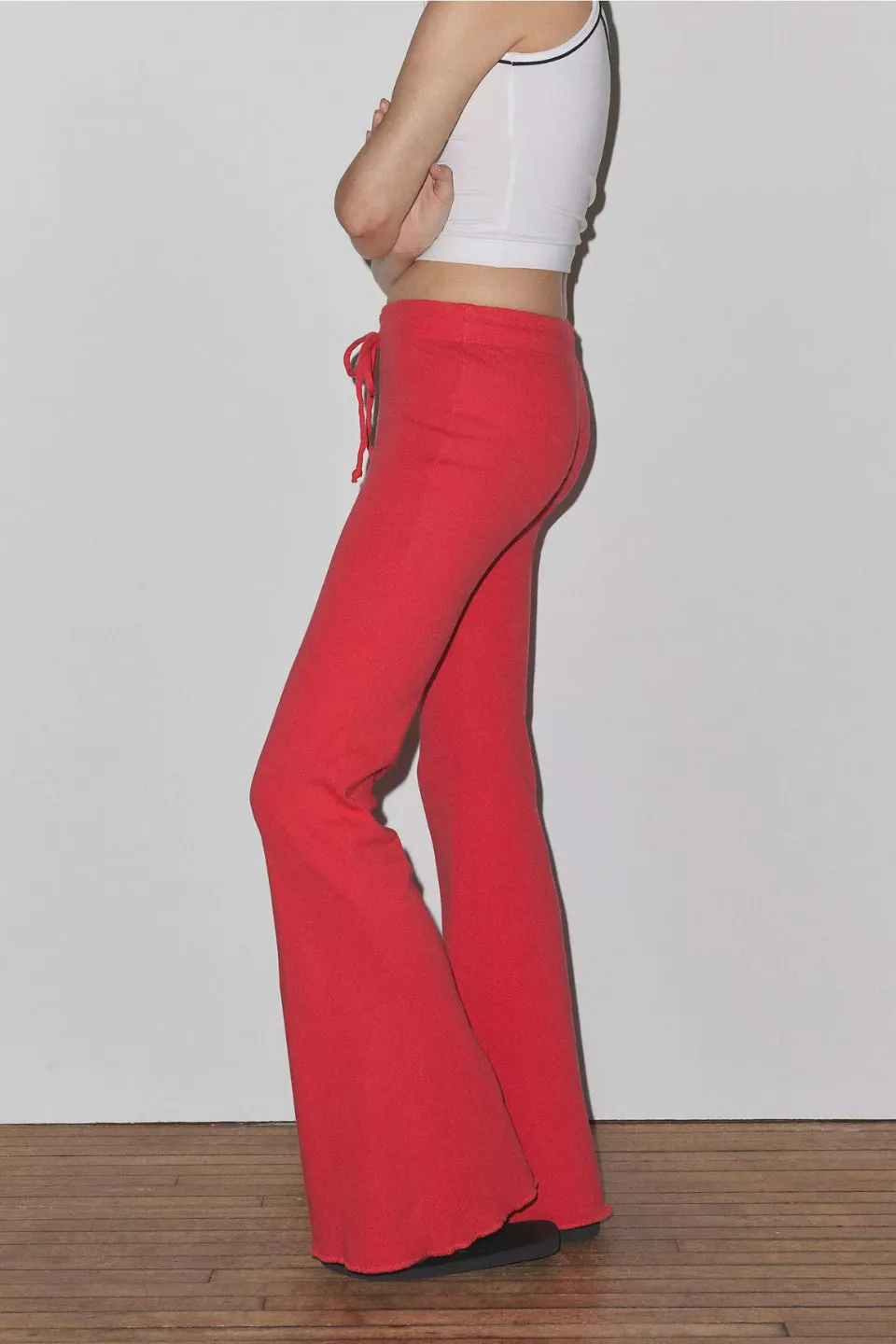 Low Rise Flared Sweatpants