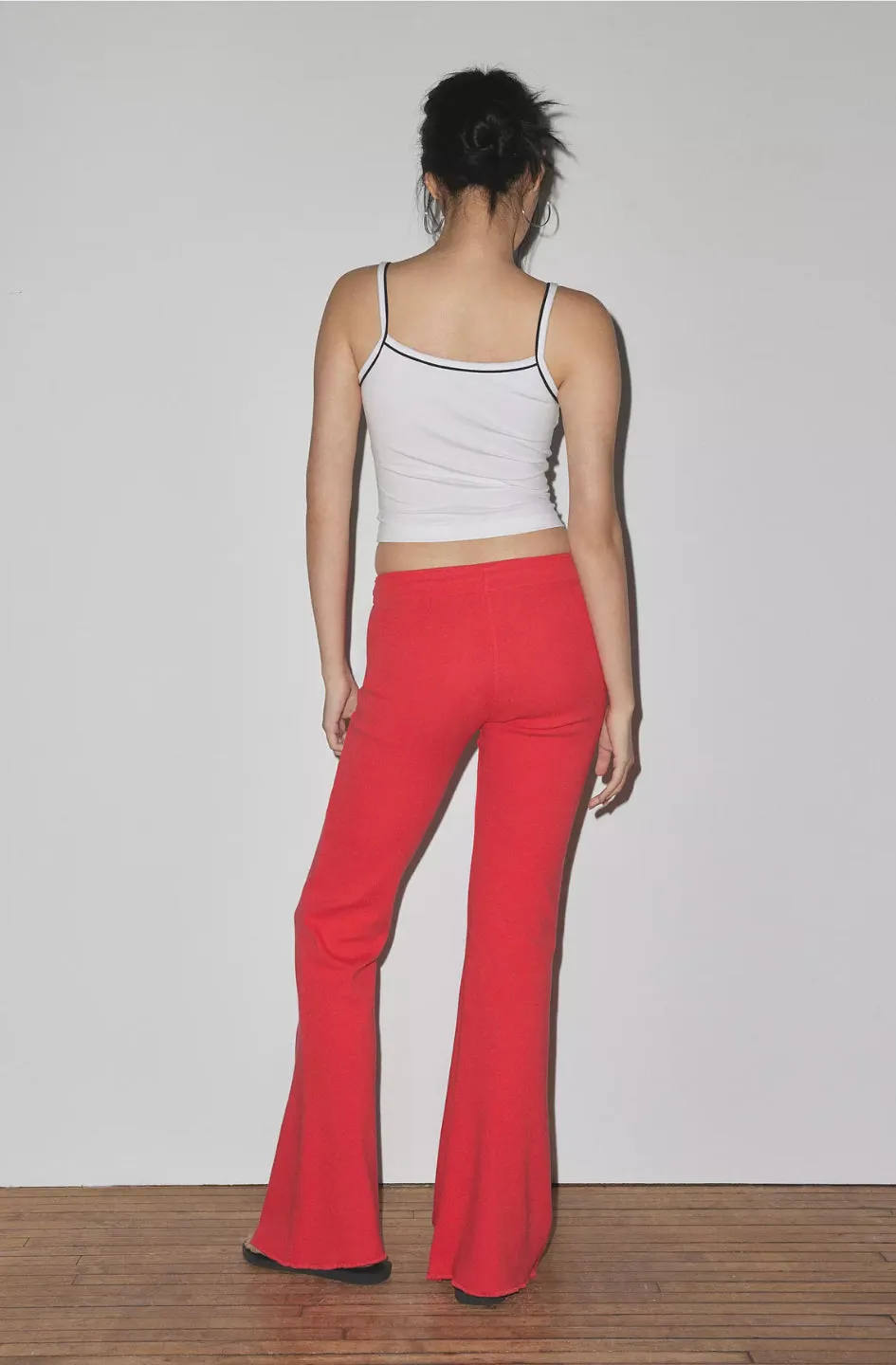 Low Rise Flared Sweatpants