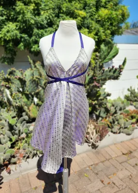 Luna Dress SALE - Silk Silver Fox