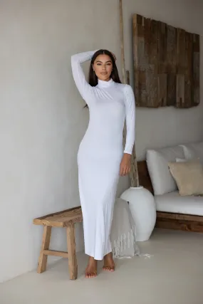 Luxe Slip Dress Snow