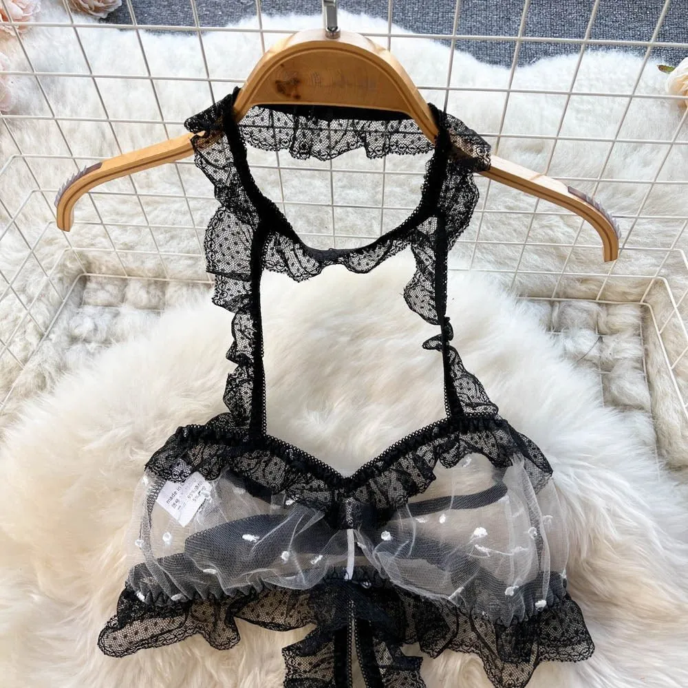 Maggie Lace Mesh Lingerie