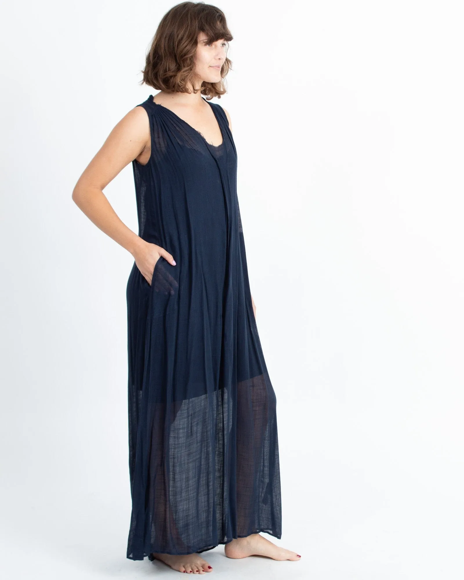 Maxi Dress With Slip
